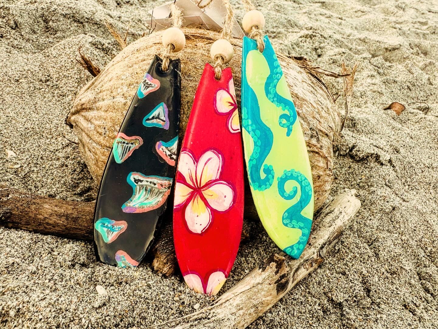 Tentacles Surfboard Ornament