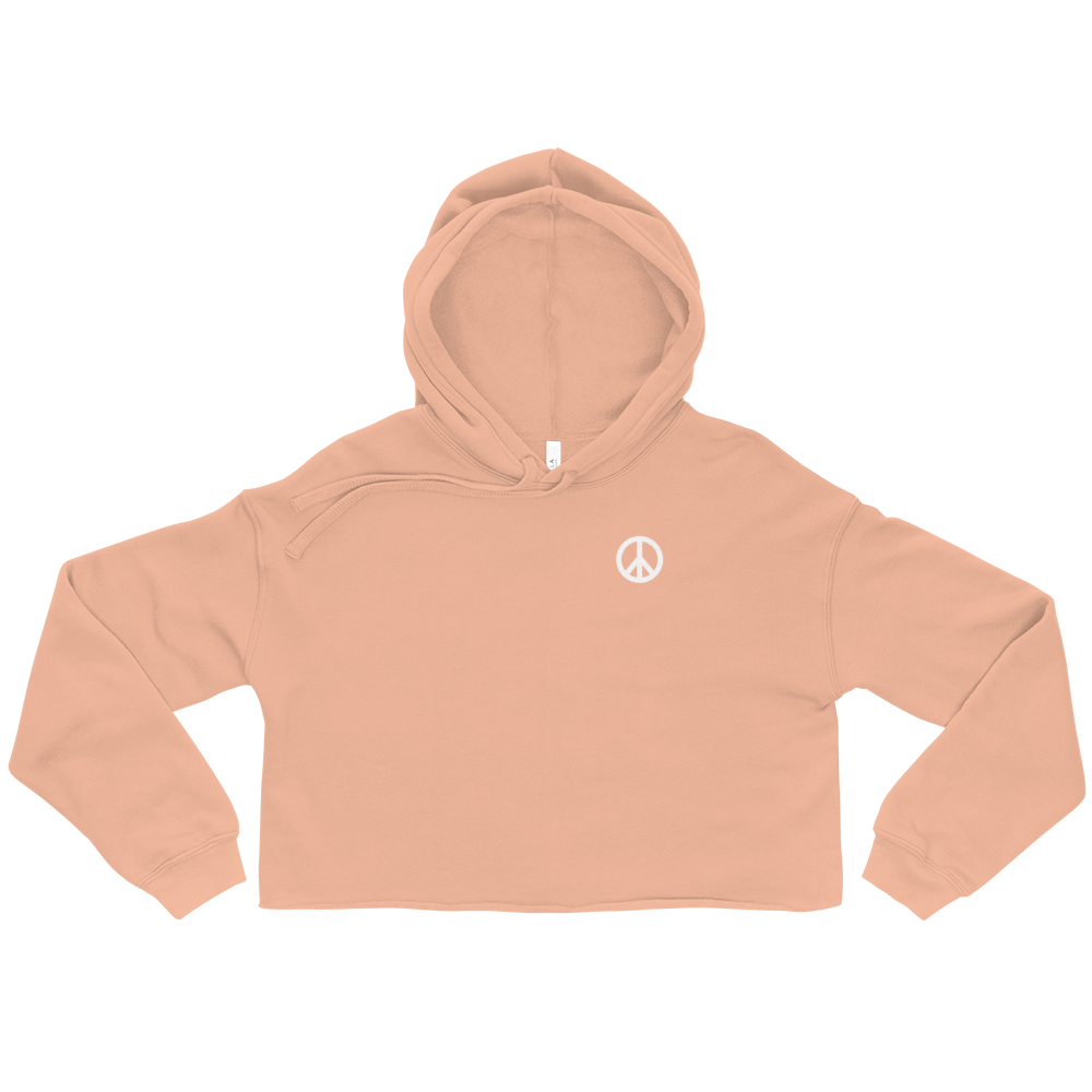 Tidal Soul Fish Hook Crop Hoodie