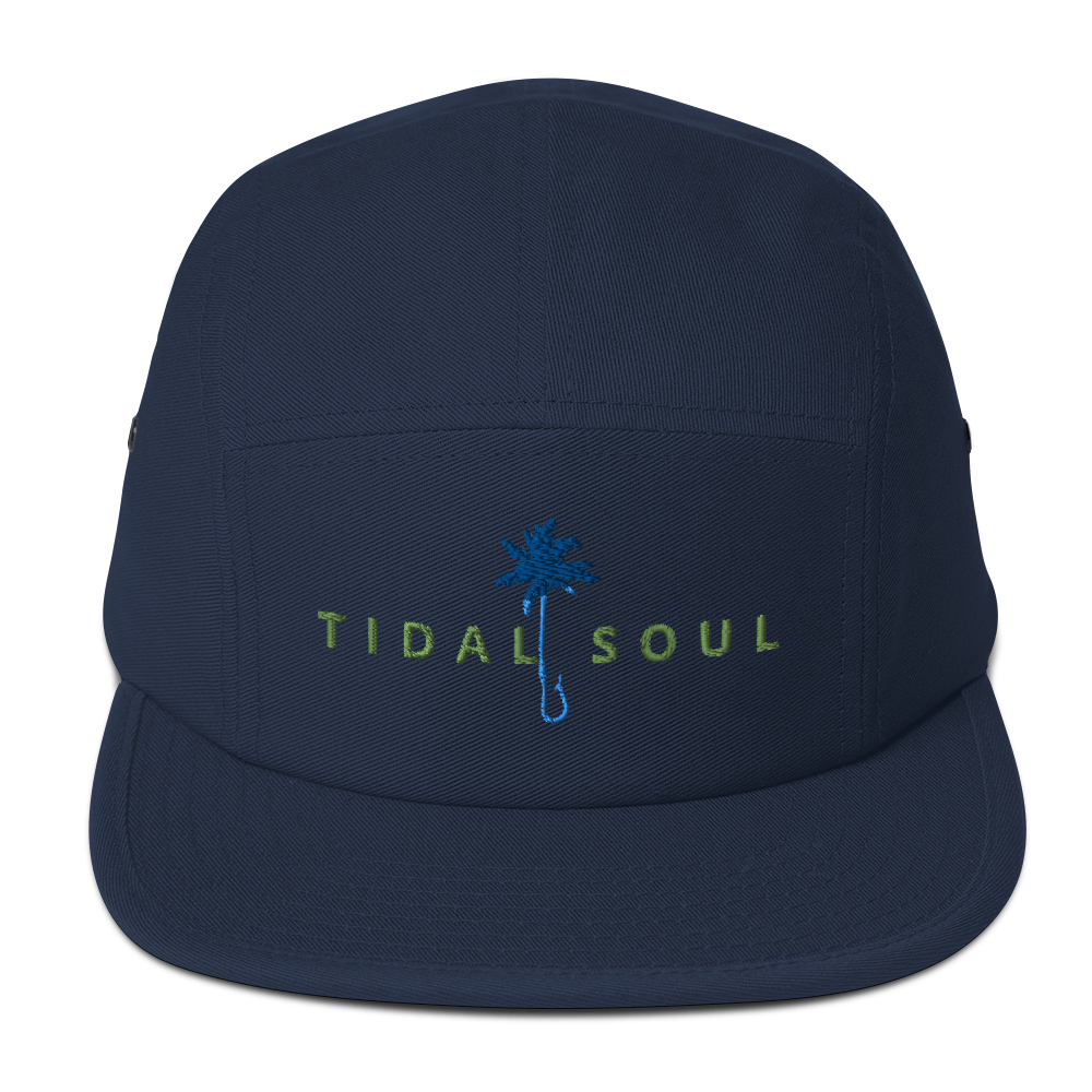 Tidal Soul Palm Hook Five Panel Cap