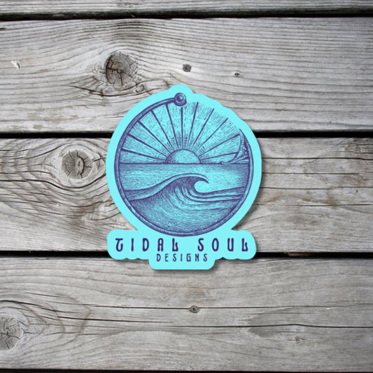Tidal Soul Etched Sticker