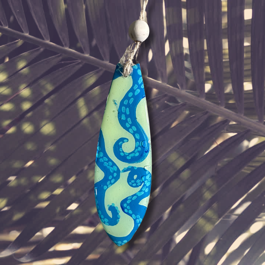 Tentacles Surfboard Ornament