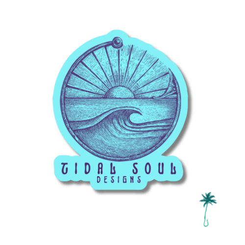 Tidal Soul Etched Sticker