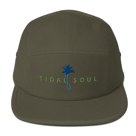 Tidal Soul Palm Hook Five Panel Cap